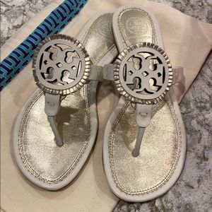 Tory Burch Miller Fringe Sandals 6 Perfect!